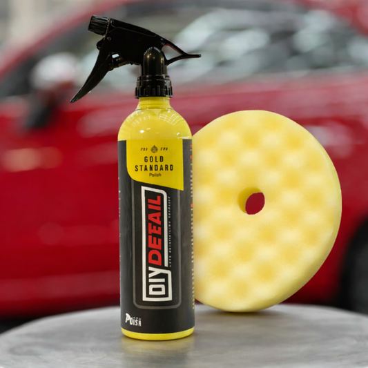 Poleringsmiddel og  1-stegs poleringspute Diy Detail Norge